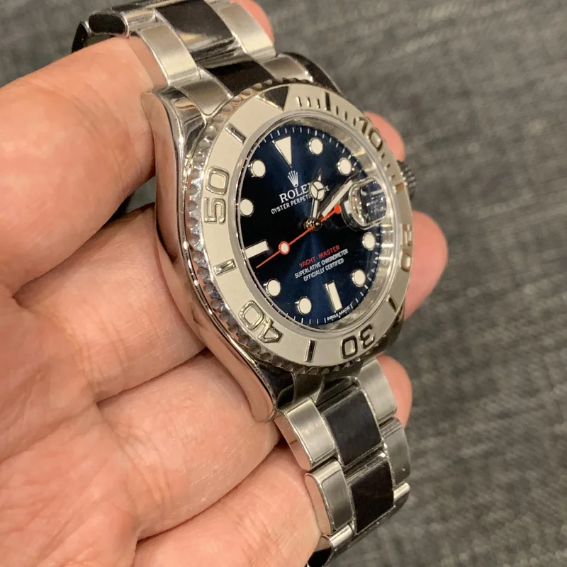 Thumb Yacht-Master 40 Rolesium / Blue