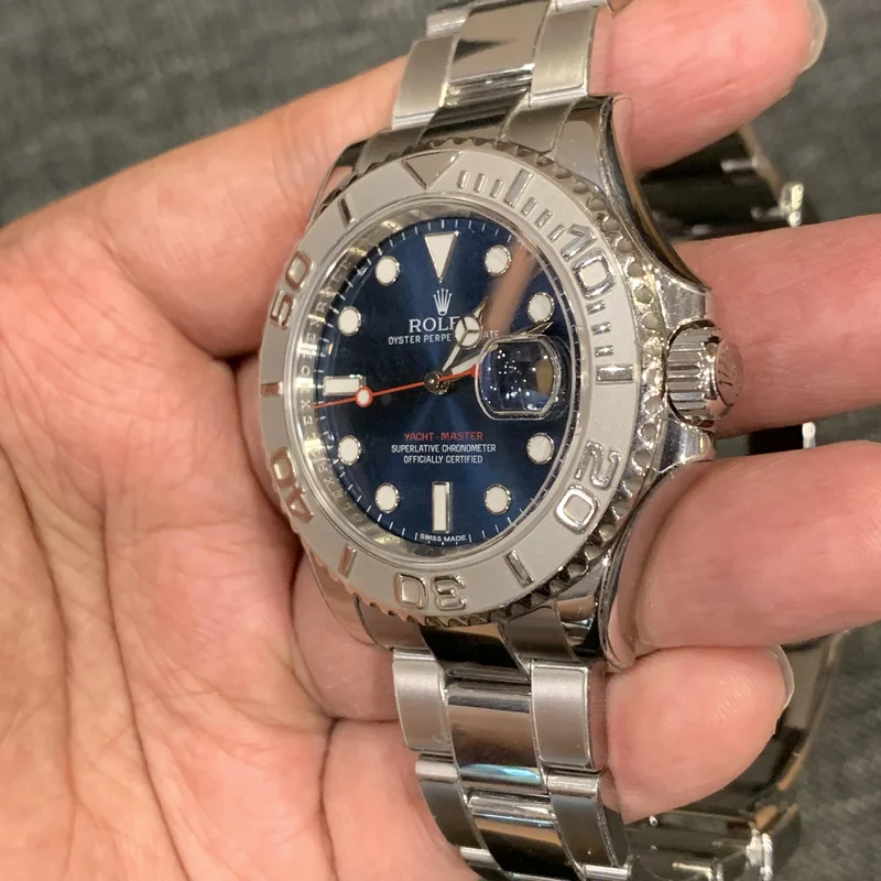 Thumb Yacht-Master 40 Rolesium / Blue