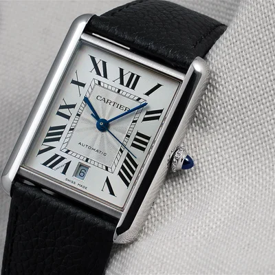 Tank Must Extra Large Automatic Stainless Steel / Silver