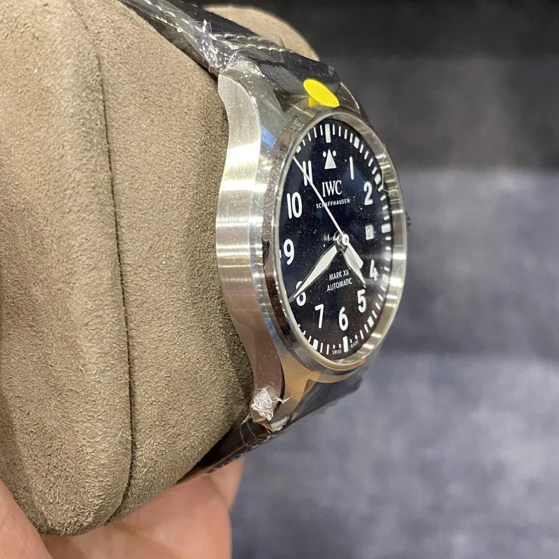 Thumb Pilot's Watch Mark XX Stainless Steel / Blue