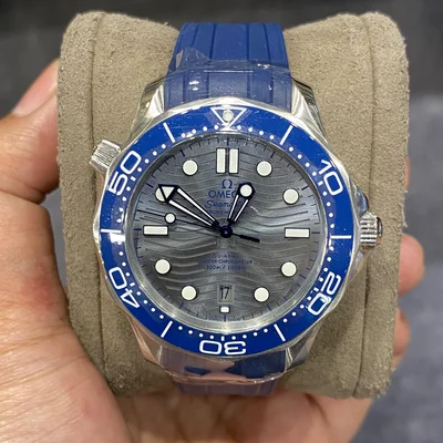 Seamaster Diver 300M Master Co-Axial 42 Stainless Steel / Grey / Rubber