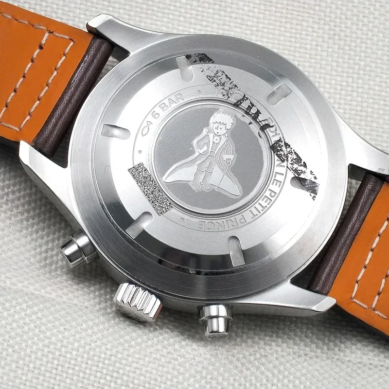 Thumb Pilot's Watch Chronograph Stainless Steel / Le Petit Prince