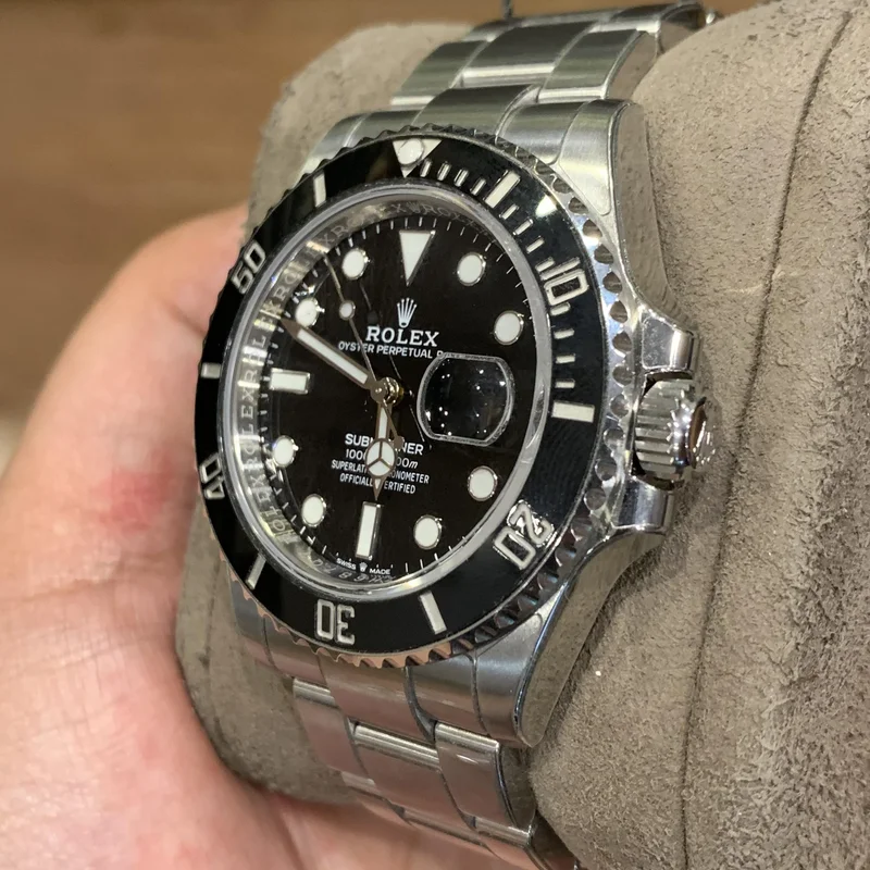 Thumb Submariner Date 41 Stainless Steel / Black / Cerachrom