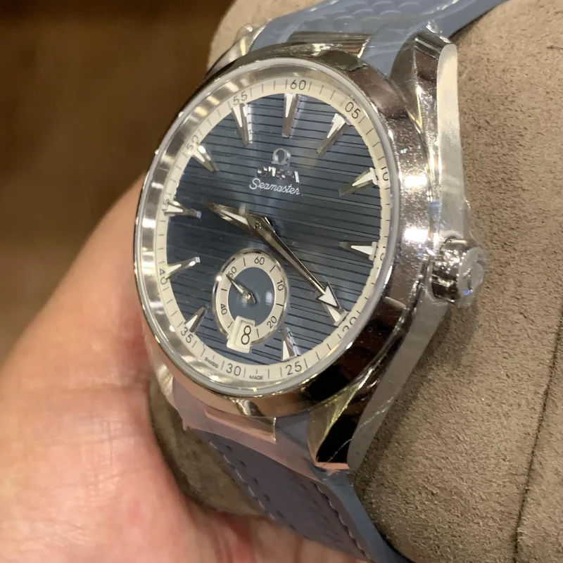 Thumb Seamaster Aqua Terra 150M Master Chronometer Small Seconds 41 Stainless Steel / Blue / Rubber