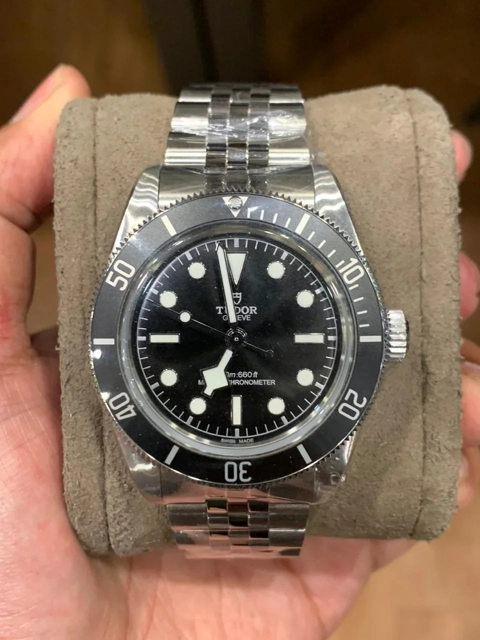 Black Bay Master Chronometer Stainless Steel / Black / Jubilee