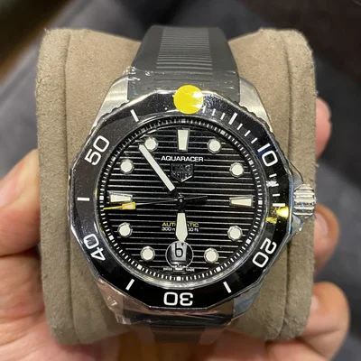 Aquaracer Professional 300 43 Stainless Steel / Black / Rubber