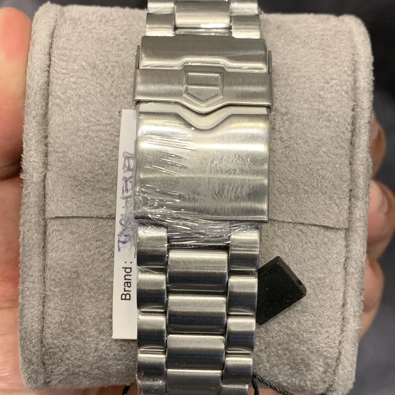 Thumb Formula 1 Big Date 44 Stainless Steel / White / Bracelet