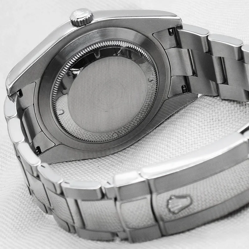 Thumb Datejust II Fluted Rhodium