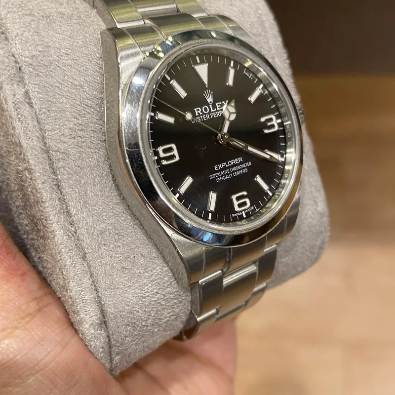 Thumb Explorer 39 Stainless Steel / Black