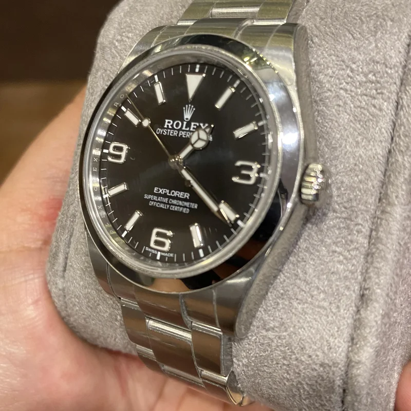 Thumb Explorer 39 Stainless Steel / Black