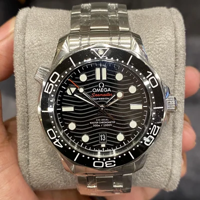 Seamaster Diver 300M Master Co-Axial 42 Stainless Steel / Black / Bracelet