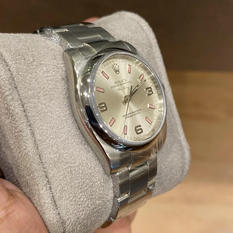 Thumb Oyster Perpetual 34 Silver Explorer