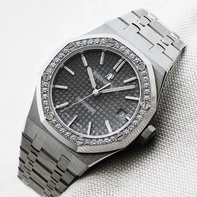 Royal Oak 15451 Selfwinding Stainless Steel / Black