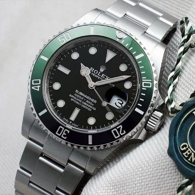 Submariner Date 41 Stainless Steel / Black / Green Cerachrom