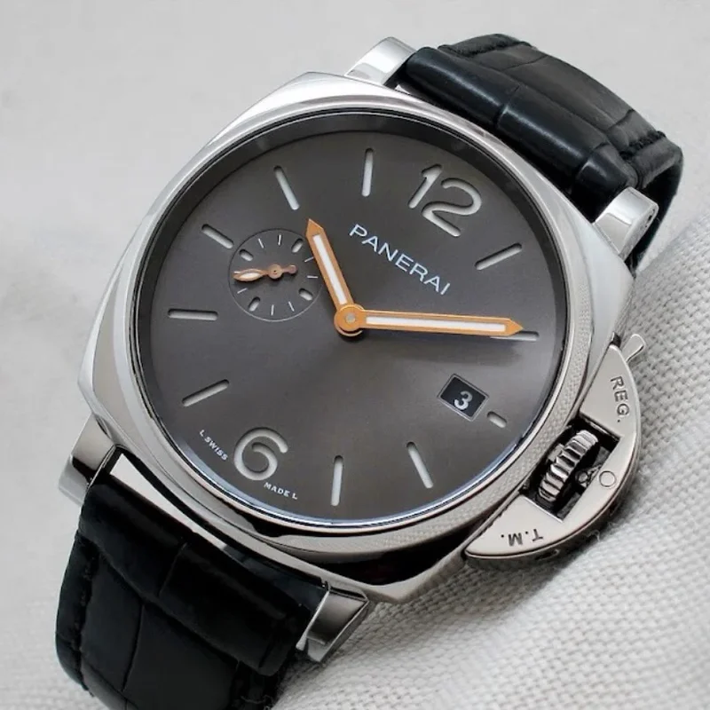 Luminor Due 42 3 Days Date Stainless Steel / Grey