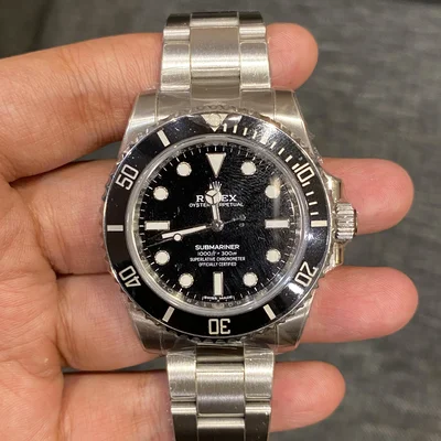 Submariner No-Date / Stainless Steel / Black / Cerachrom