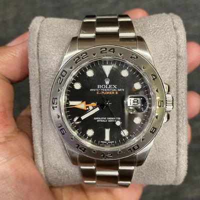 Explorer II Stainless Steel / Black