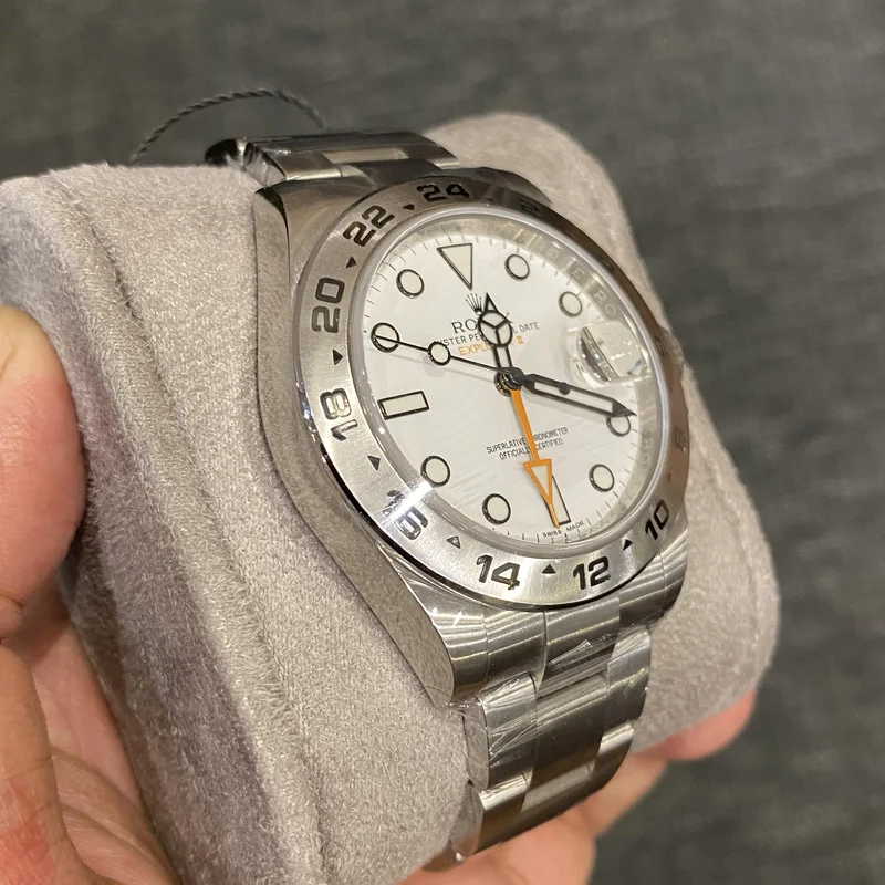 Thumb Explorer II Stainless Steel / White