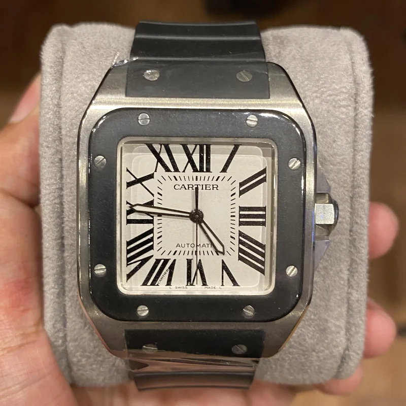 Santos 100 Large / Stainless Steel / Rubber