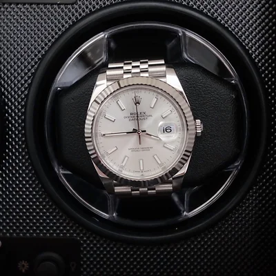 Datejust 41 Stainless Steel Fluted / Jubilee / Silver