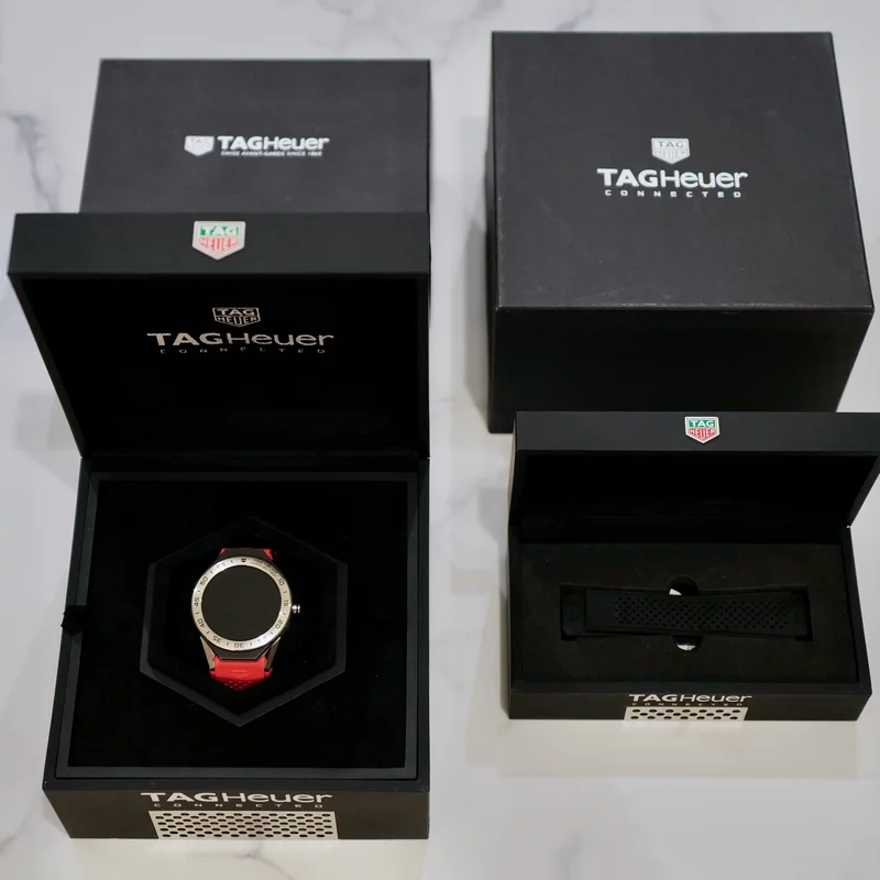Thumb Carrera Connected Modular 45 Titanium / Stainless Steel / Black Rubber