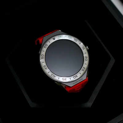 Carrera Connected Modular 45 Titanium / Stainless Steel / Black Rubber