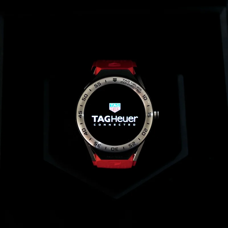 Thumb Carrera Connected Modular 45 Titanium / Stainless Steel / Black Rubber