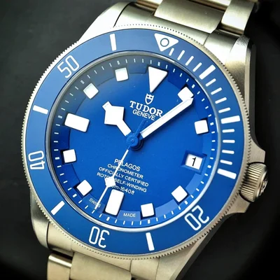 Pelagos Titanium / Blue / Bracelet