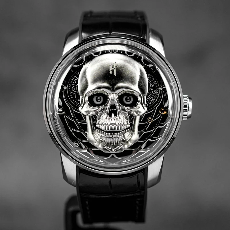 Silver Skull Automatic