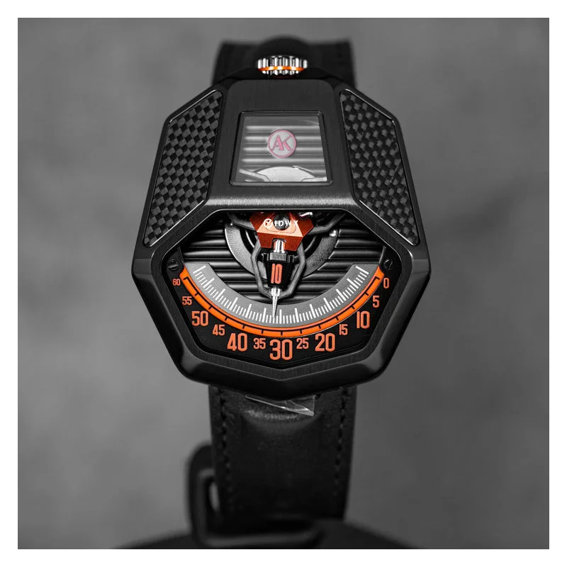 COBRA 'CARBON BLACK' LEATHER STRAP LIMITED EDITION (2023)