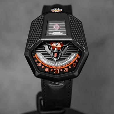 COBRA 'CARBON BLACK' LEATHER STRAP LIMITED EDITION (2023)
