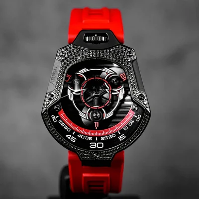 Spaceship Diamond Red