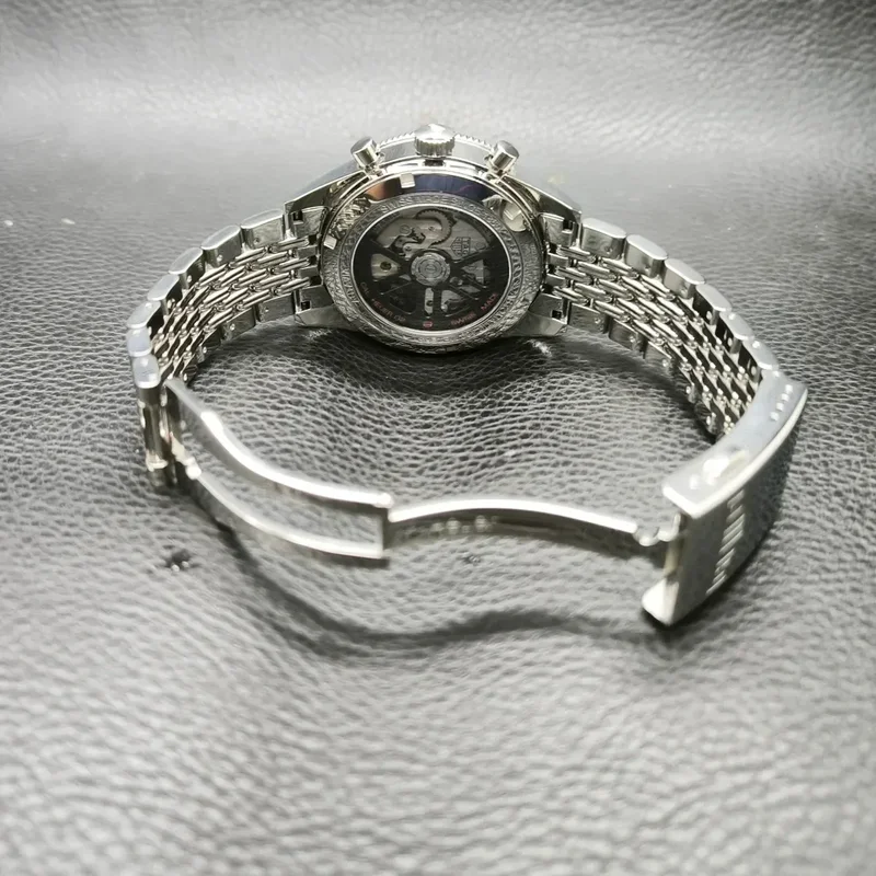 Thumb Autavia Heuer 02 Stainless Steel / Inverted Panda / Bracelet
