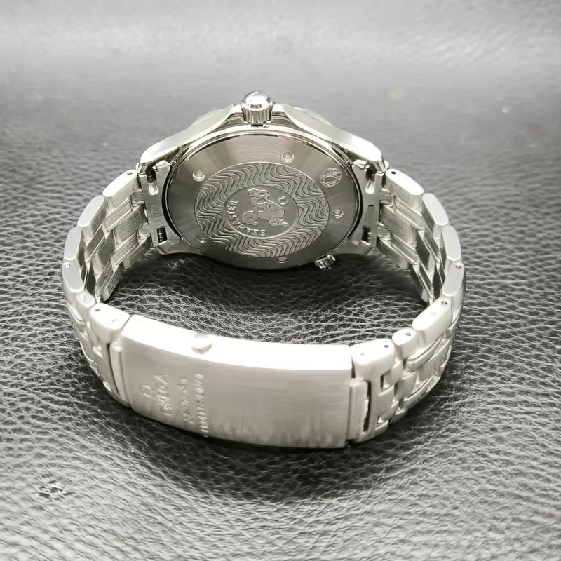 Thumb Seamaster Diver 300M Automatic 41 Stainless Steel / Blue / Bracelet / James Bond