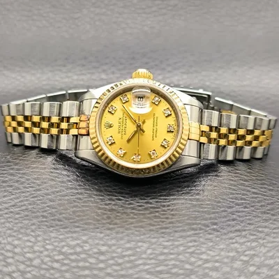 Lady-Datejust 26 Two Tone Yellow Gold / Jubilee / Champagne / Diamond