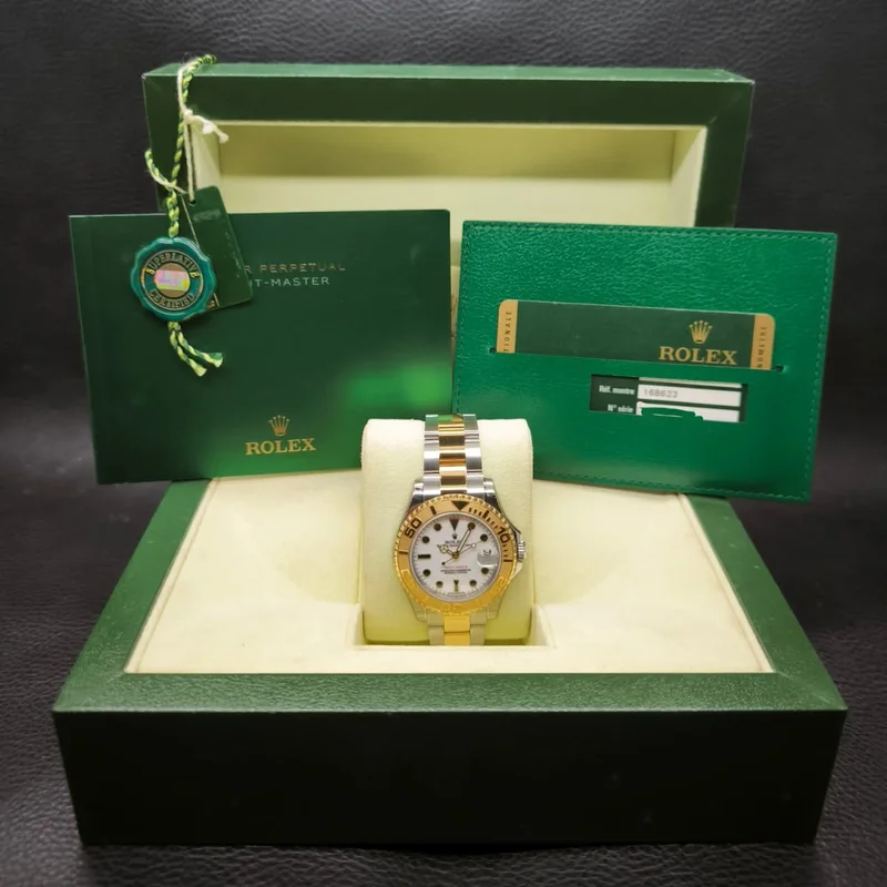 Thumb Yacht-Master 35 Rolesor White