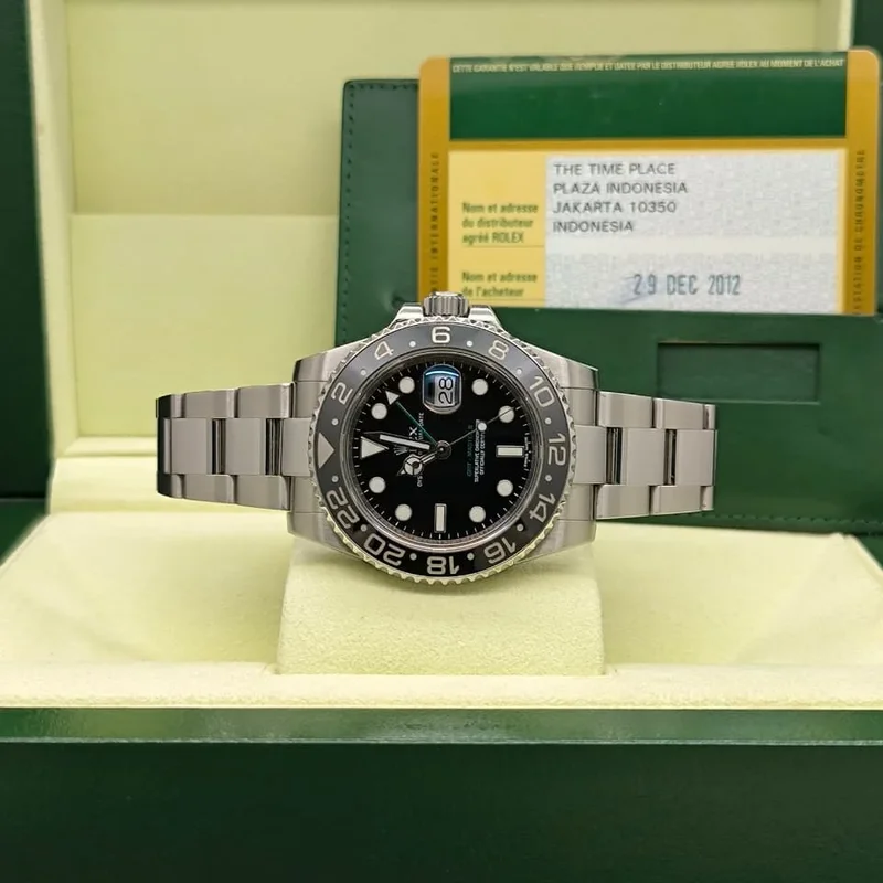 Thumb GMT-Master II Stainless Steel / LN