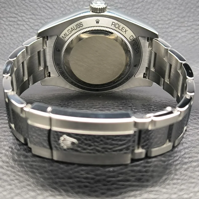 Thumb Milgauss GV Stainless Steel / Z-Blue