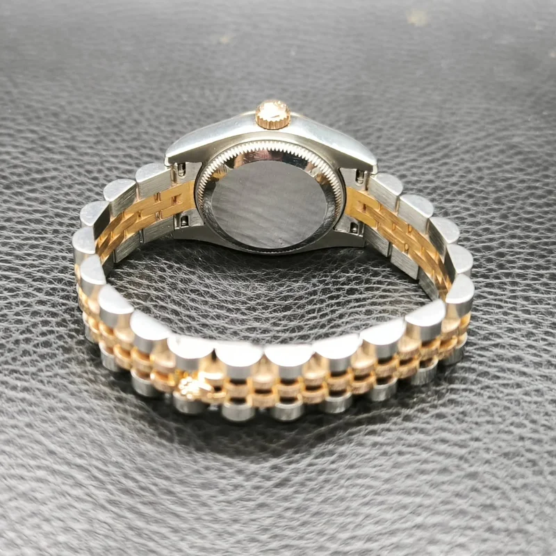 Thumb Lady-Datejust 26 Everose Fluted Pink Stick Jubilee