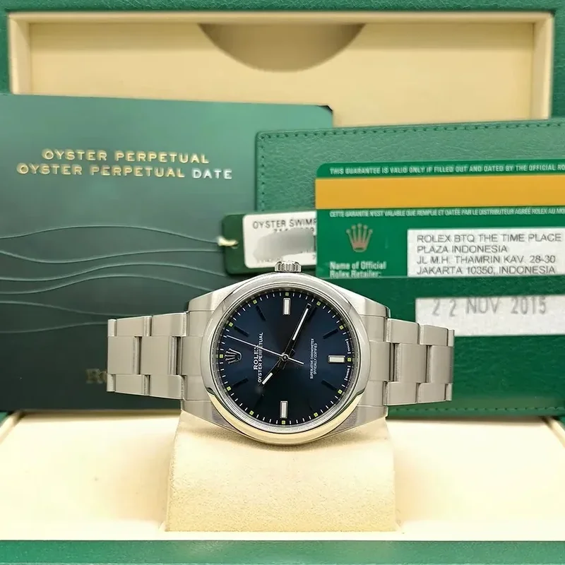 Thumb Oyster Perpetual 39 Blue