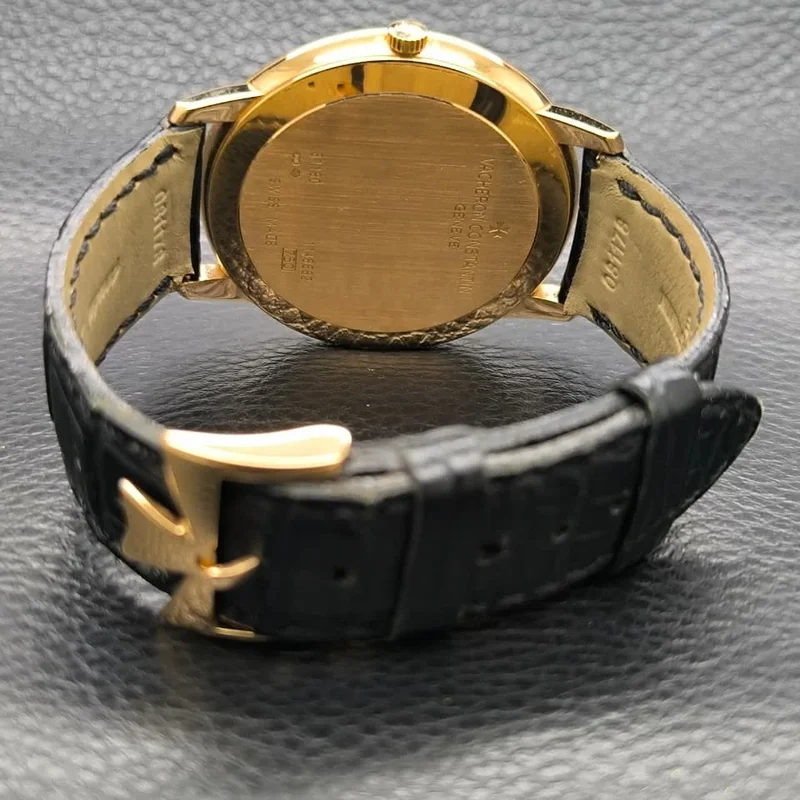 Thumb Patrimony Contemporaine 40 Manual-Winding Pink Gold / Black