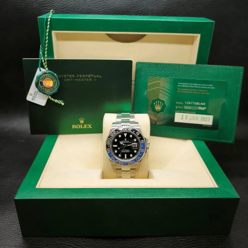 Thumb GMT-Master II Stainless Steel / BLNR / Oyster