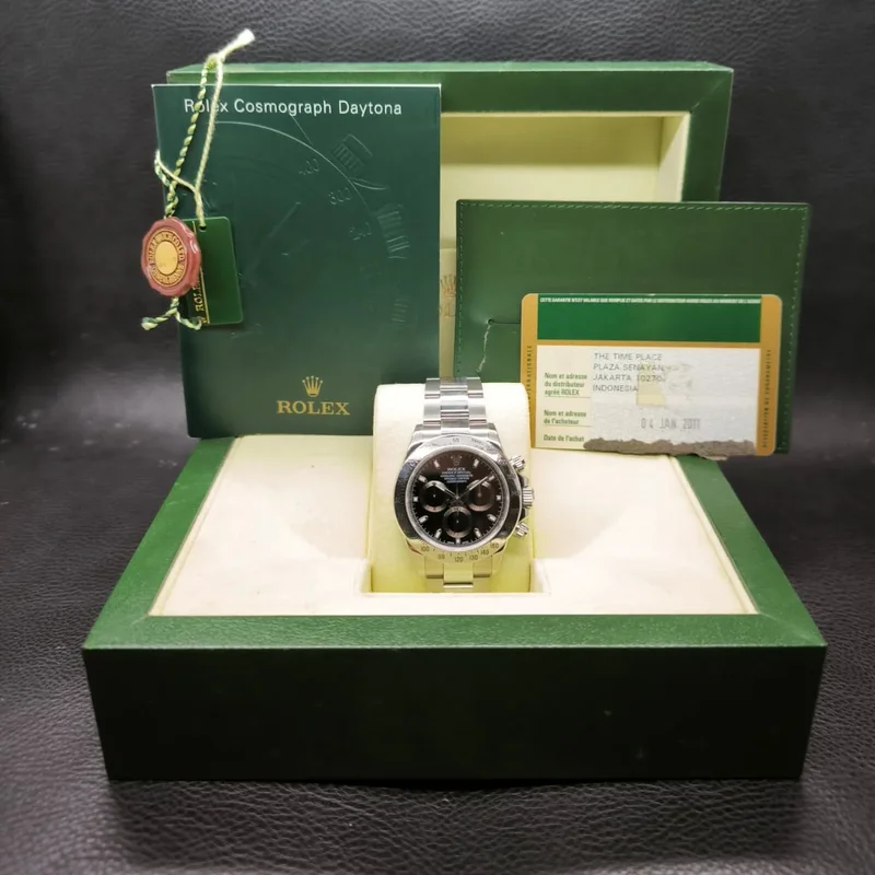 Thumb Cosmograph Daytona Steel / Black
