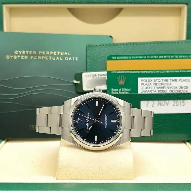 Thumb Oyster Perpetual 39 Blue