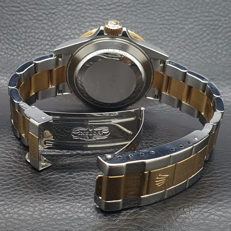 Thumb Submariner Date 16613 Serti Silver