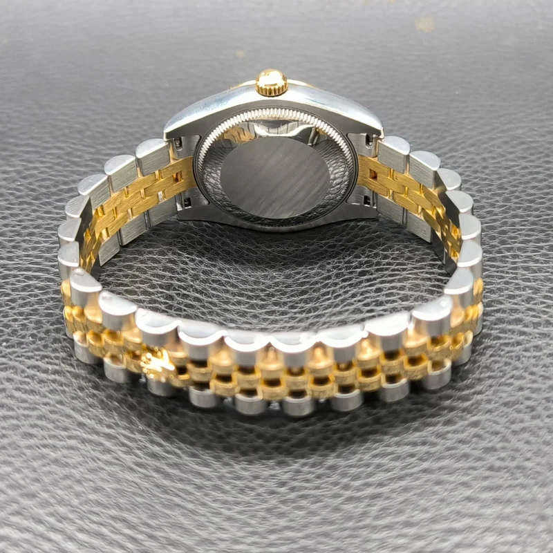 Thumb Datejust 31 Rolesor Yellow Fluted / Jubilee / Silver Diamond