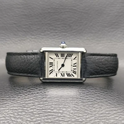 Tank Must Small Quartz Stainless Steel / Silver