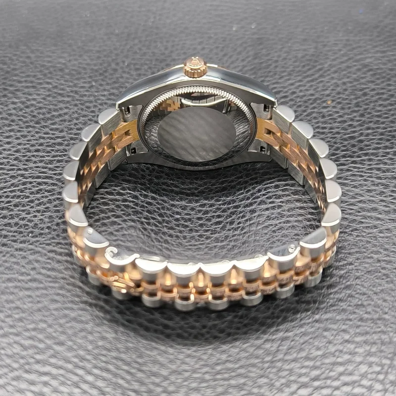 Thumb Datejust 31 Rolesor Everose Fluted / Jubilee / Pink Roman