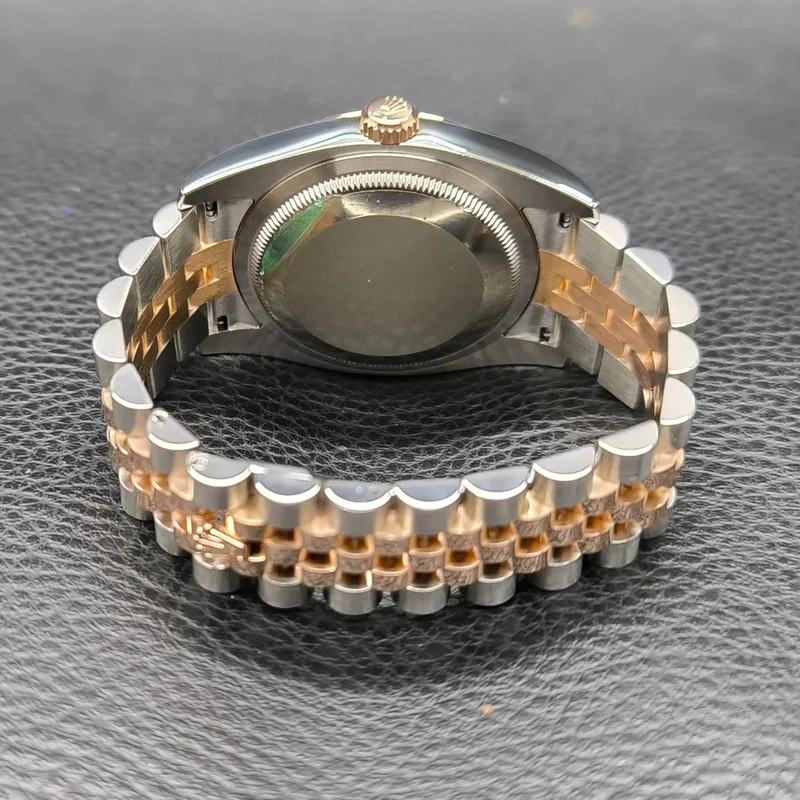 Thumb Datejust 36 Rolesor Everose Fluted / Jubilee / Pink Computer