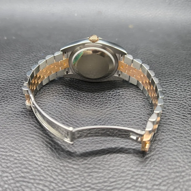 Thumb Datejust 36 Rolesor Everose Fluted / Jubilee / Pink Computer